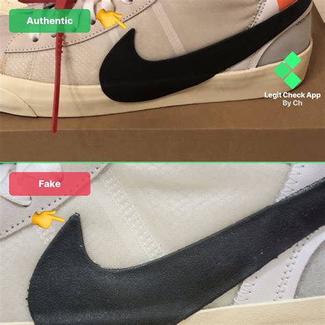 nike blazer fake|how to authenticate nike shoes.